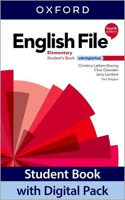 English File: Elementary: Student Book with Digital Pack: Print Student Book and 2 years access to Student e-book, Workbook e-book, Online Practice and Student Resources.
