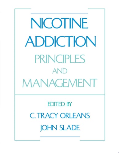 Nicotine Addiction Principles and Management