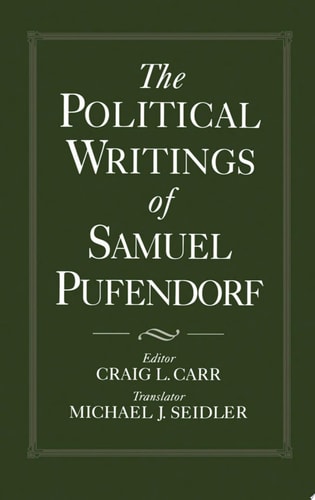 The Political Writings of Samuel Pufendorf