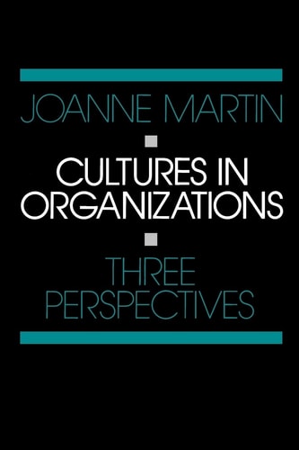 Cultures in Organizations 3 Perspectives