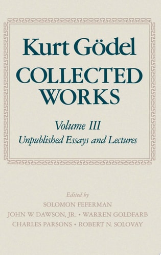 Collected Works Correspondance A-G. vol. 4