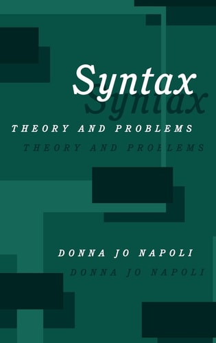 Syntax Theory and Problems