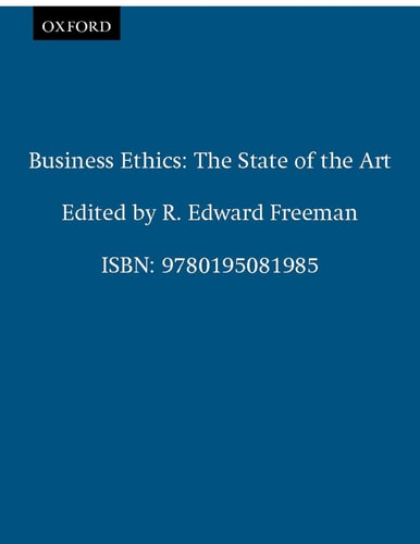 Business Ethics The State of the Art
