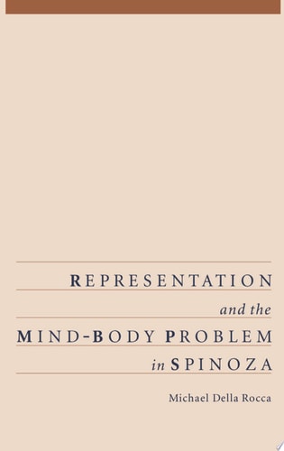 Representation and the Mind-body Problem in Spinoza