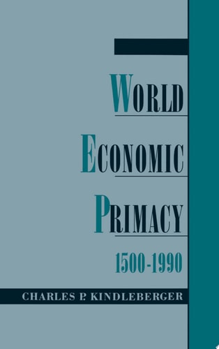 World Economic Primacy 1500-1990