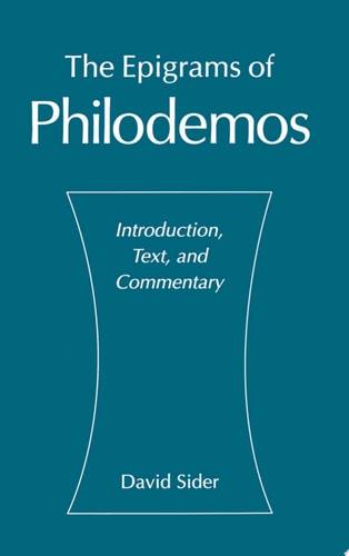 The Epigrams of Philodemos
