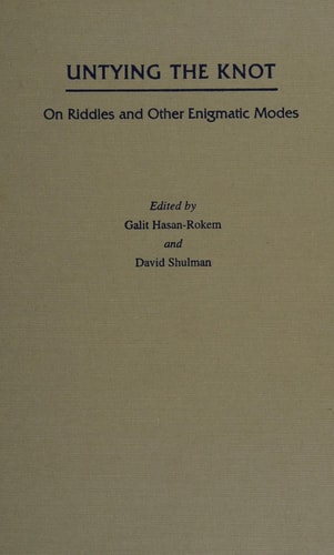 Untying the Knot On Riddles and Other Enigmatic Modes