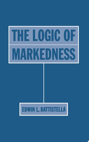 The Logic of Markedness