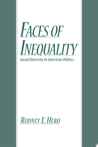 Faces of Inequality Social Diversity in American Politics