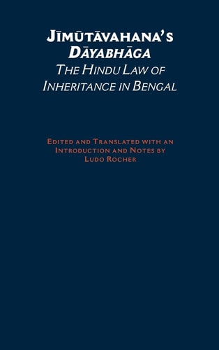 Hindu Law of Inheritance in Bengal