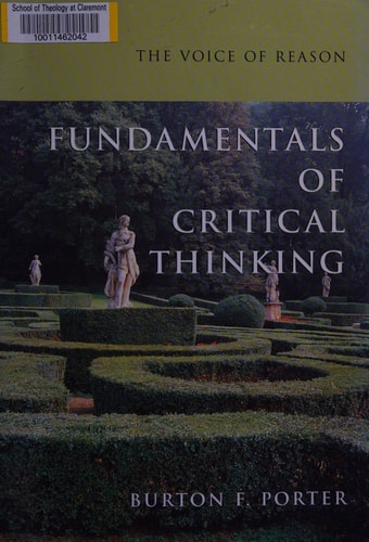 The Voice of Reason Fundamentals of Critical Thinking