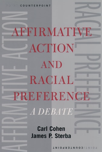 Affirmative Action and Racial Preference A Debate