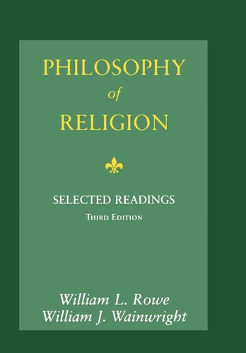Philosophy of Religion Selected Readings