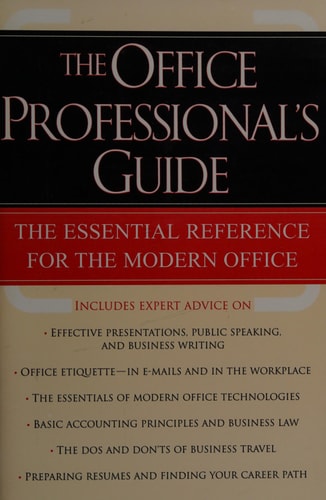 The Office Professional's Guide