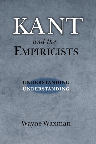 Kant and the Empiricists Understanding Understanding