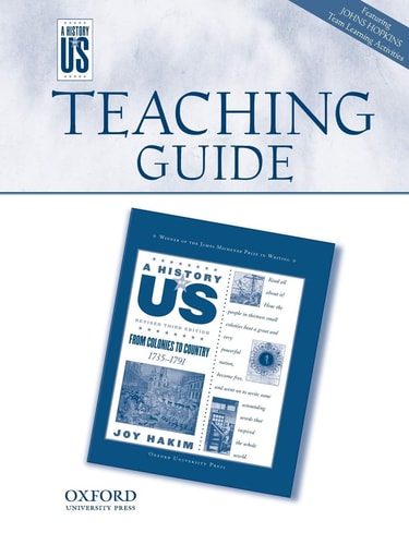 From Colonies to Country: Middle/High School Teaching Guide, a History of US
