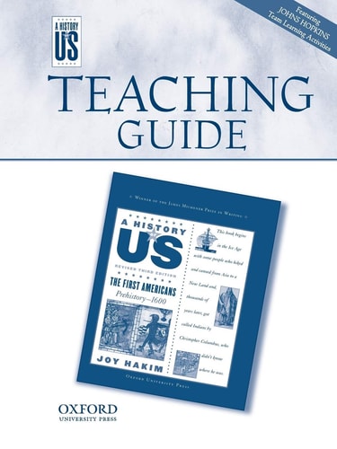 A History of US: Book One: First Americans Teaching Guide for Grade 8