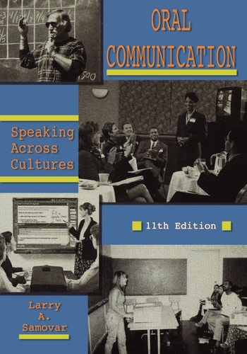 Oral Communication Speaking Across Cultures