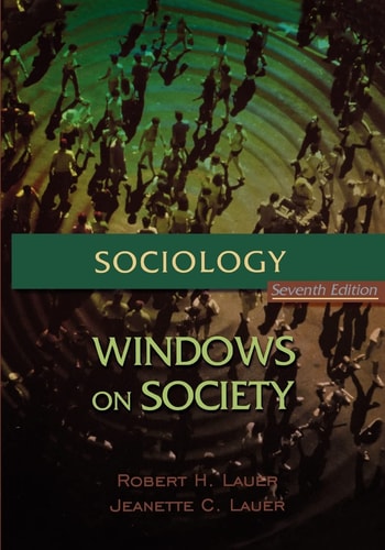 Sociology: Windows on Society An Anthology