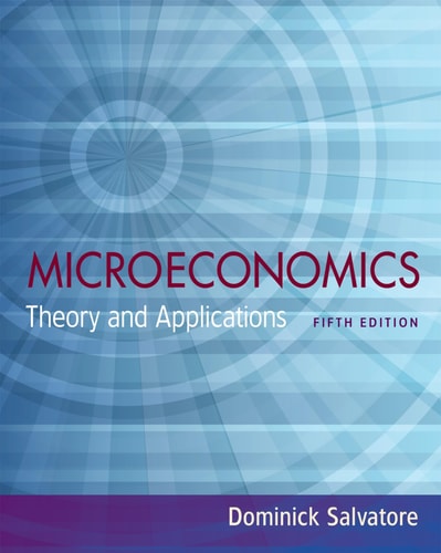 Microeconomics Theory and Applications