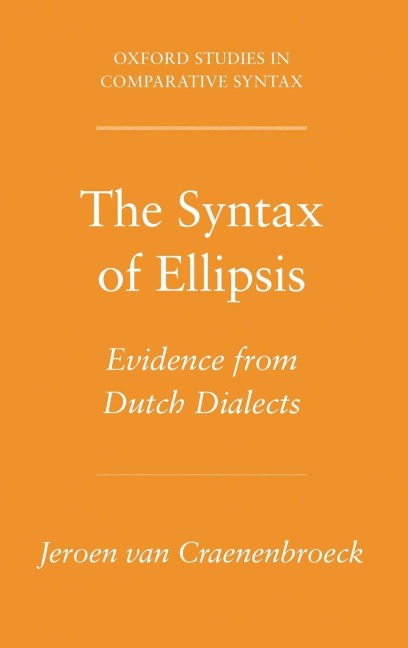 The Syntax of Ellipsis