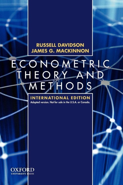 Econometric Theory and Methods: International Edition