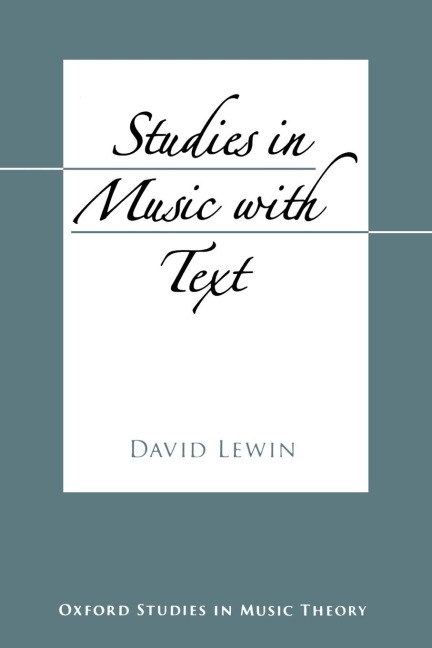 Studies in Music with Text