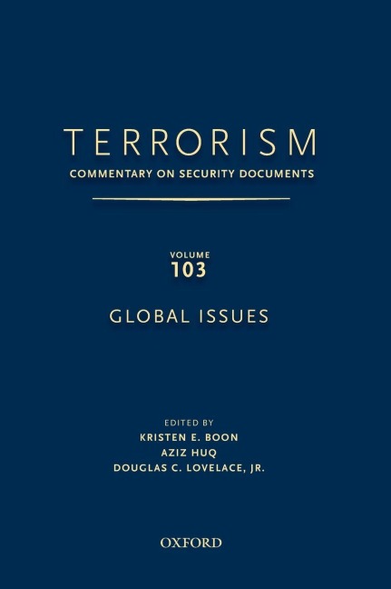 TERRORISM: Commentary on Security Documents Volume 103