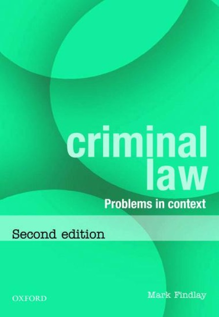 Criminal Law: Problems in Context