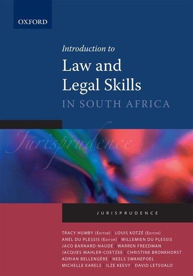 Introduction to Law and Legal Skills in South Africa: Jurisprudence