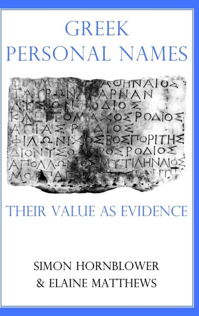 PBA 104: GREEK PERSONL NAMES C