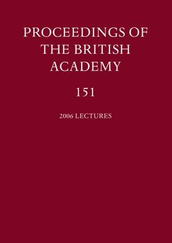 Proceedings of the British Academy