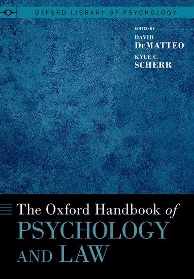 Oxford Handbook of Psychology and Law