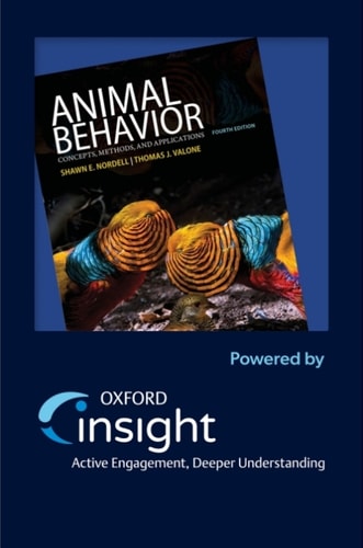 Animal Behavior Concepts, Methods, and Applications