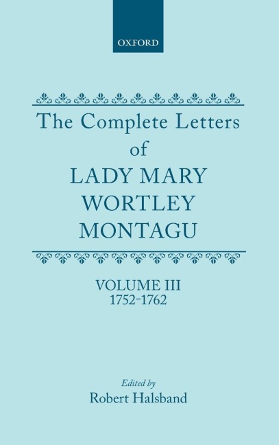 MONTAGU: LETTERS VOL 3 C