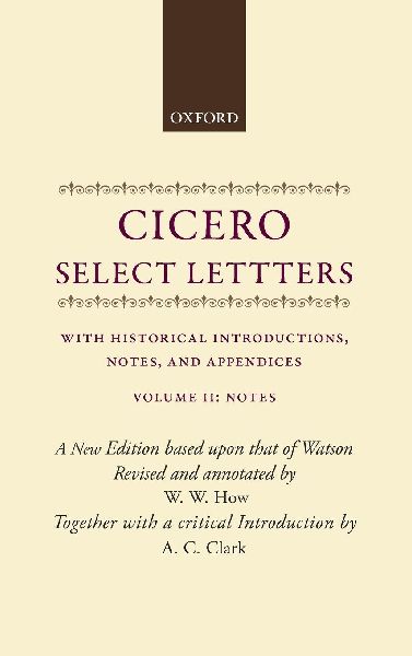 CICERO: SELECT LETTERS 2 NOTES C