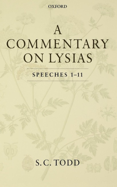 A Commentary on Lysias, Speeches 1-11