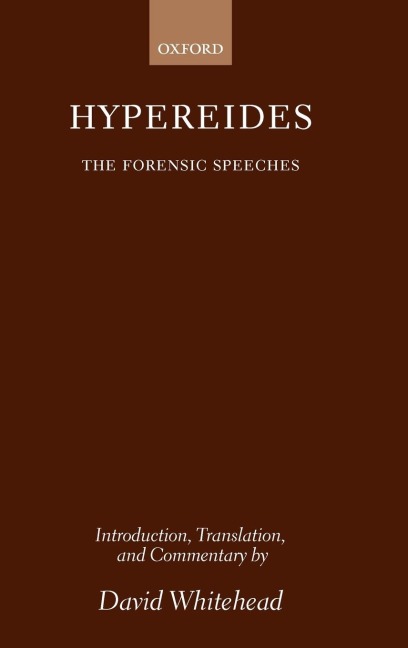 Hypereides: The Forensic Speeches