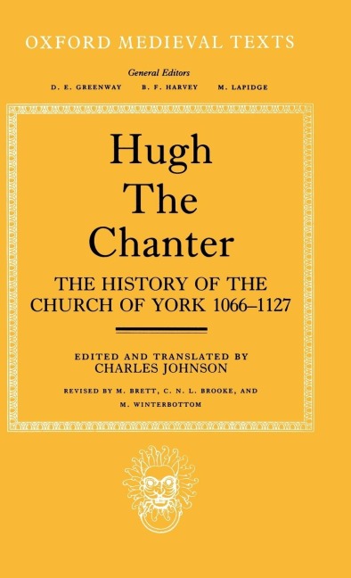 The History of the Church of York, 1066-1127