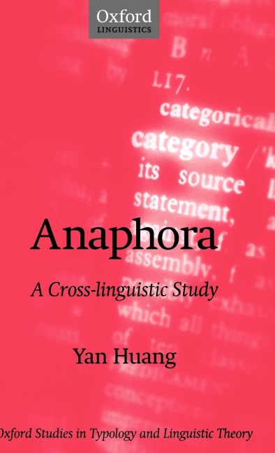 Anaphora: A Cross-Linguistic Study
