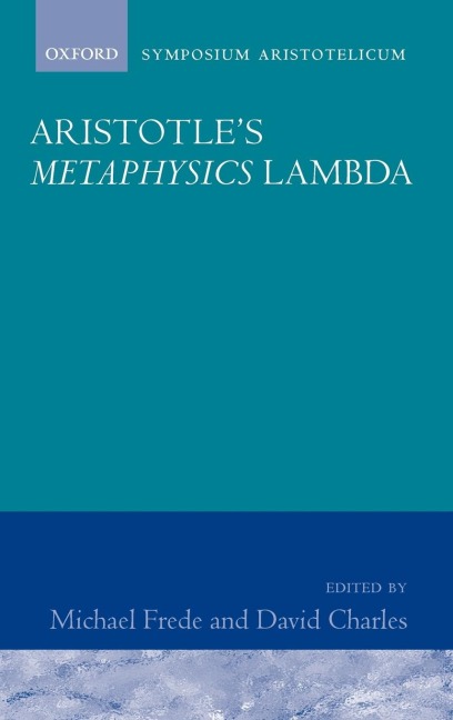 Aritotles Metaphysics Lambda