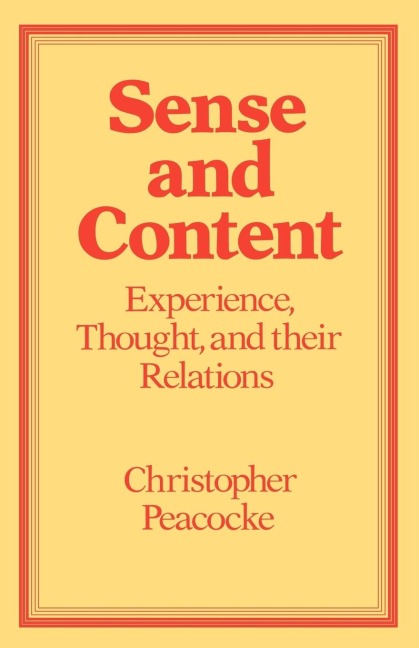 Sense and Content