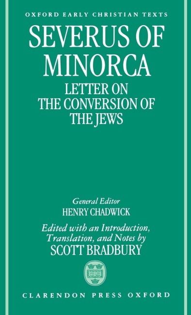Severus of Minorca: Letter on the Conversion of the Jews