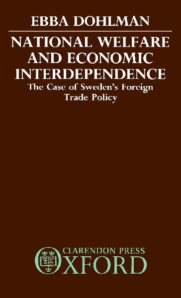 National Welfare and Economic Interdependence
