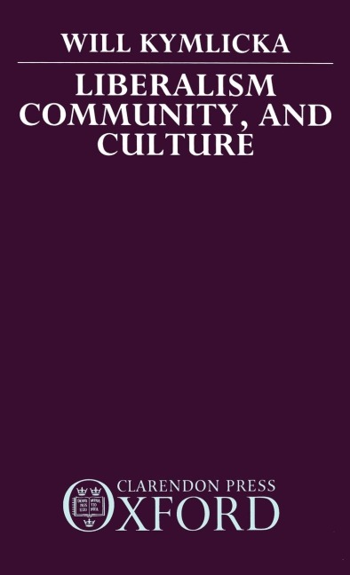 Liberalism, Community, and Culture