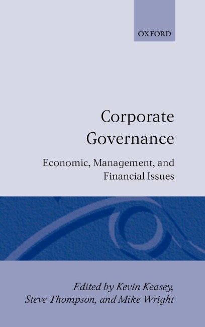 Corporate Governance: Economic and Financial Issues