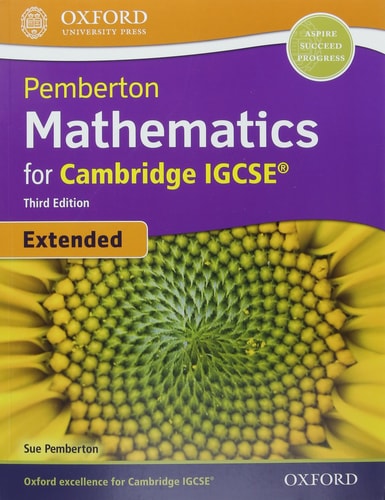 Pemberton Mathematics for Cambridge IGCSERG Print and Online Student Book Pack