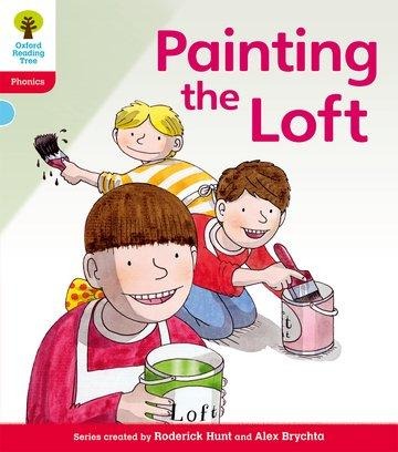 Oxford Reading Tree: Level 4: Floppys Phonics Fiction: Painting the Loft