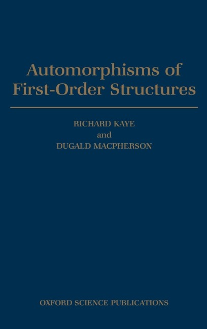 Automorphisms of First-Order Structures