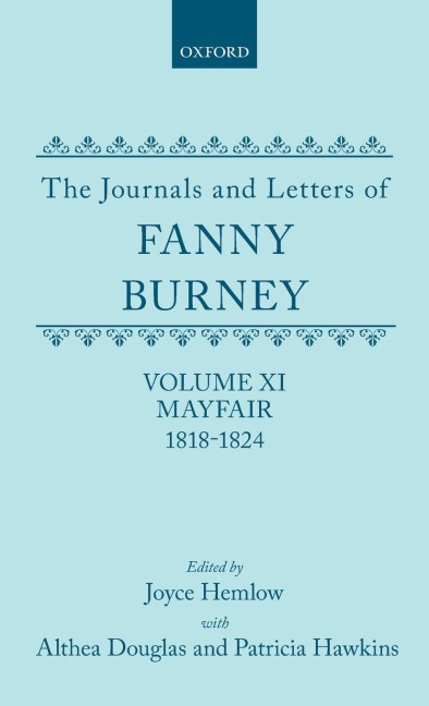 JOURNALS & LETTERS FANNY BURNEY VOL 11 C